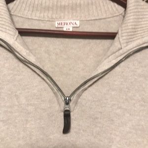 Men’s Cream-Colored Merona Sweater!